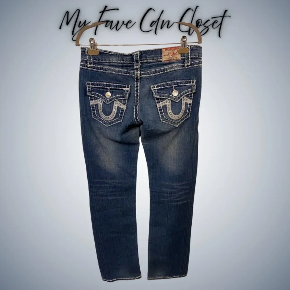 Vintage True Religion Ladies Jeans Sz 30x30 - Picture 2 of 7